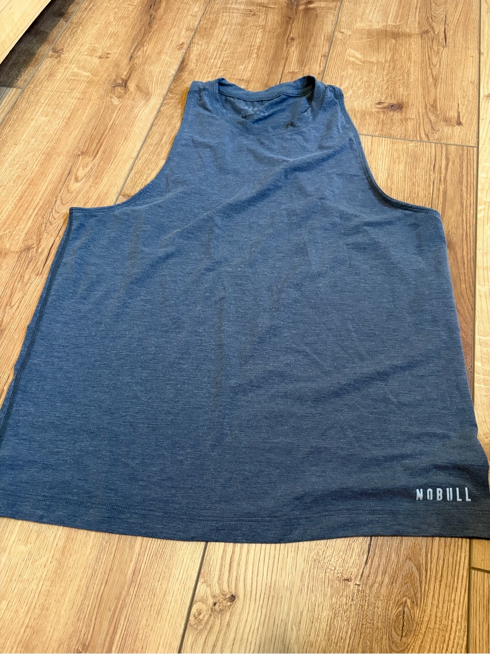 NOBULL Heathered Navy Blue Training Tee